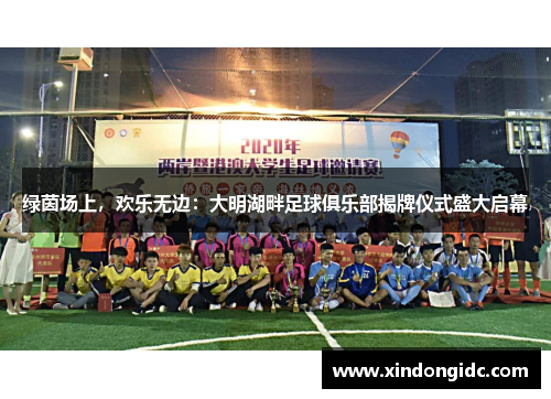 绿茵场上，欢乐无边：大明湖畔足球俱乐部揭牌仪式盛大启幕